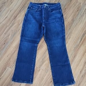 L.L. Bean High Rise Mini Boot Jean